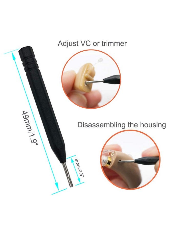 Anico 8 Pieces Hearing Aid Amplifier Cleaning Tools Earbuds/Headphones/Airpods Cleaner Brush Kits With Case - Image 5