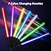Kenpora Light Sabers for Kids Light Up Saber for Birthday Halloween Party Telescopic Extendable Light Sword with Motion Sensitive FX Sound for Boys Girls - Image 2