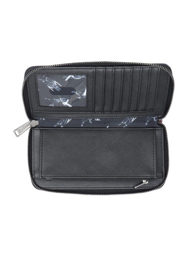 Loungefly Disney Star Wars Ahsoka Tano And Grogu The Mandalorian Allover Print Zip Around Wallet - Image 3