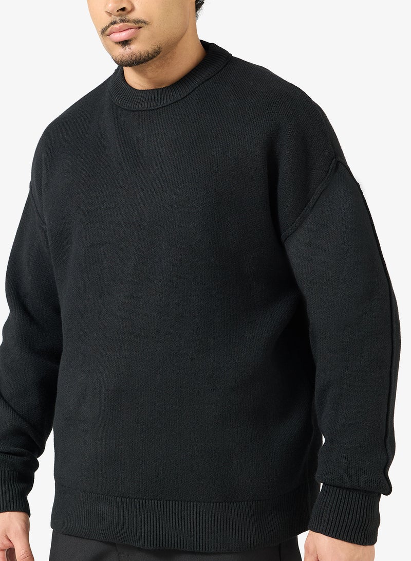 جاك اند جونز سترة صوفية بياقة دائرية - Image 3