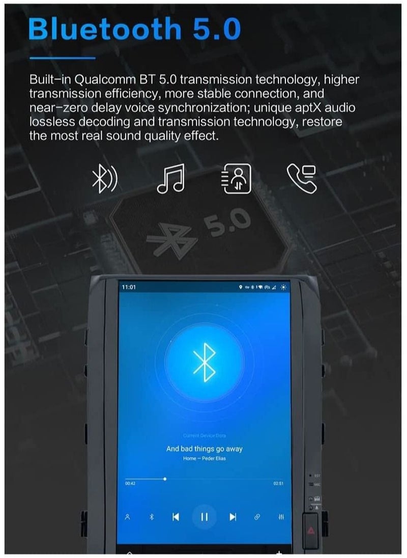 UKMASTER - Car Multimedia Screen android 11 for Ford Mustang 2015-2020 11.8 inch 4gb 64gb - Image 1