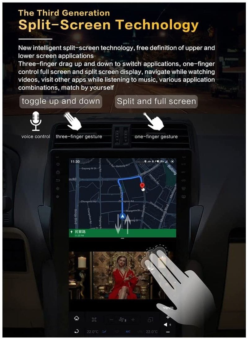 UKMASTER - Car Multimedia Screen android 11 for Ford Mustang 2015-2020 11.8 inch 4gb 64gb - Image 1