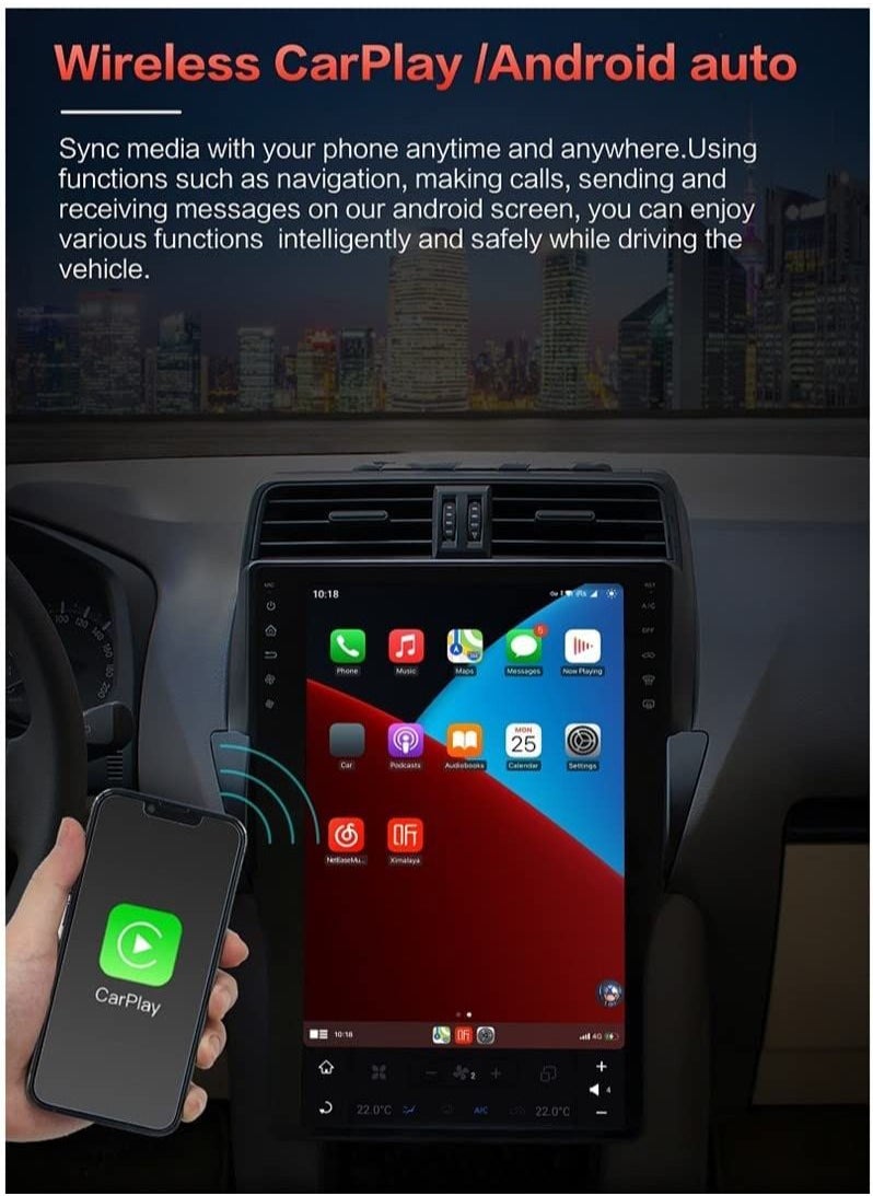 UKMASTER - Car Multimedia Screen android 11 for Ford Mustang 2015-2020 11.8 inch 4gb 64gb - Image 1