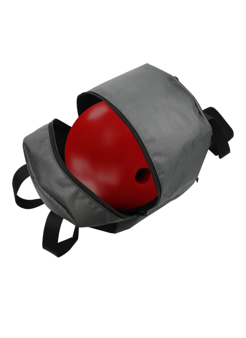 Generic Bowling Ball Tote Bowling Bag with Padded Ball Holder with Large Accessory Pocket Fits as Add One Bowling Ball Bag to Roller Bag Fits Also as Single Pair of Bowling Shoes  - Image 2