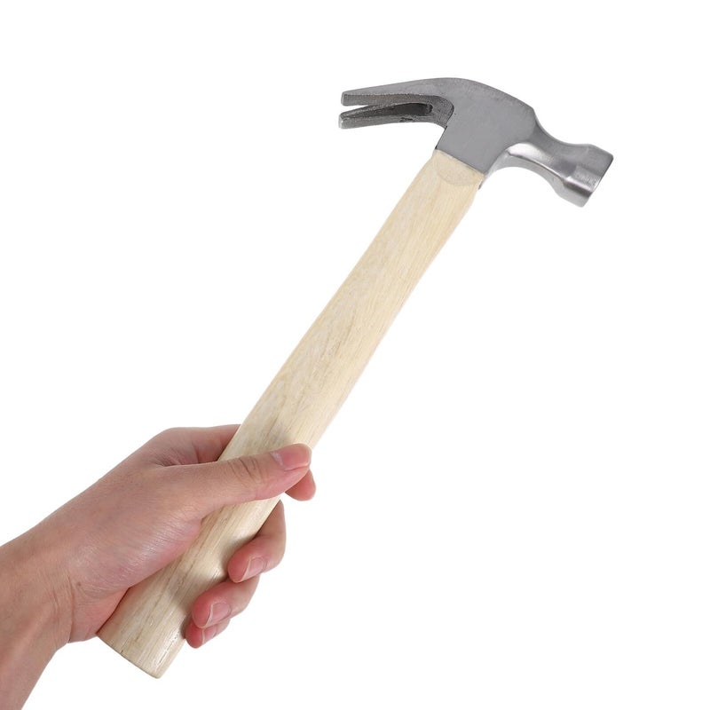 500g Claw Hammer Hardwood Handle Multipurpose Tool Home Repair DIY - Image 5