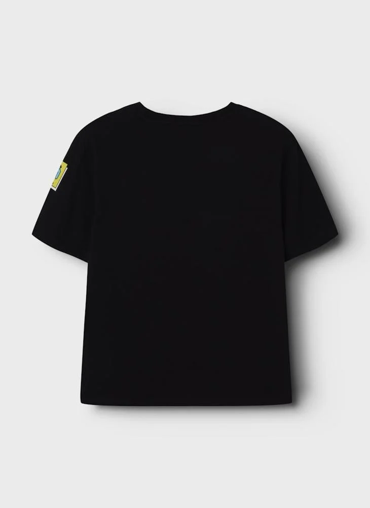 NAME IT Kids Nkmjeffy Minecraft Crew Neck T-Shirt