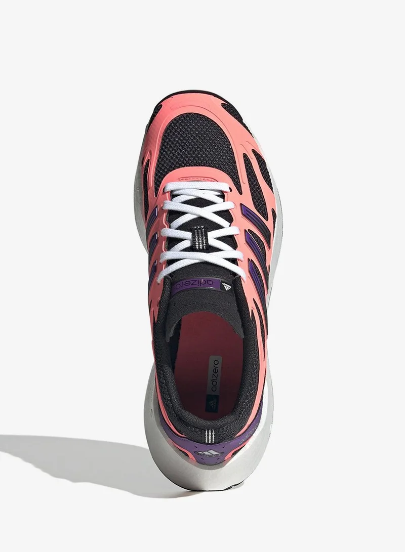 adidas Originals core black/active purple/signal coral Adizero Aruku Shoes for Women | Best Price UAE