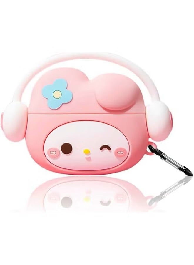 Airpods pro/pro2 Case, Cute Case, with Keychain for Men Women Soft Silicone Protective Cover Case for Airpods pro/pro2 Case, Cute Case - Image 1