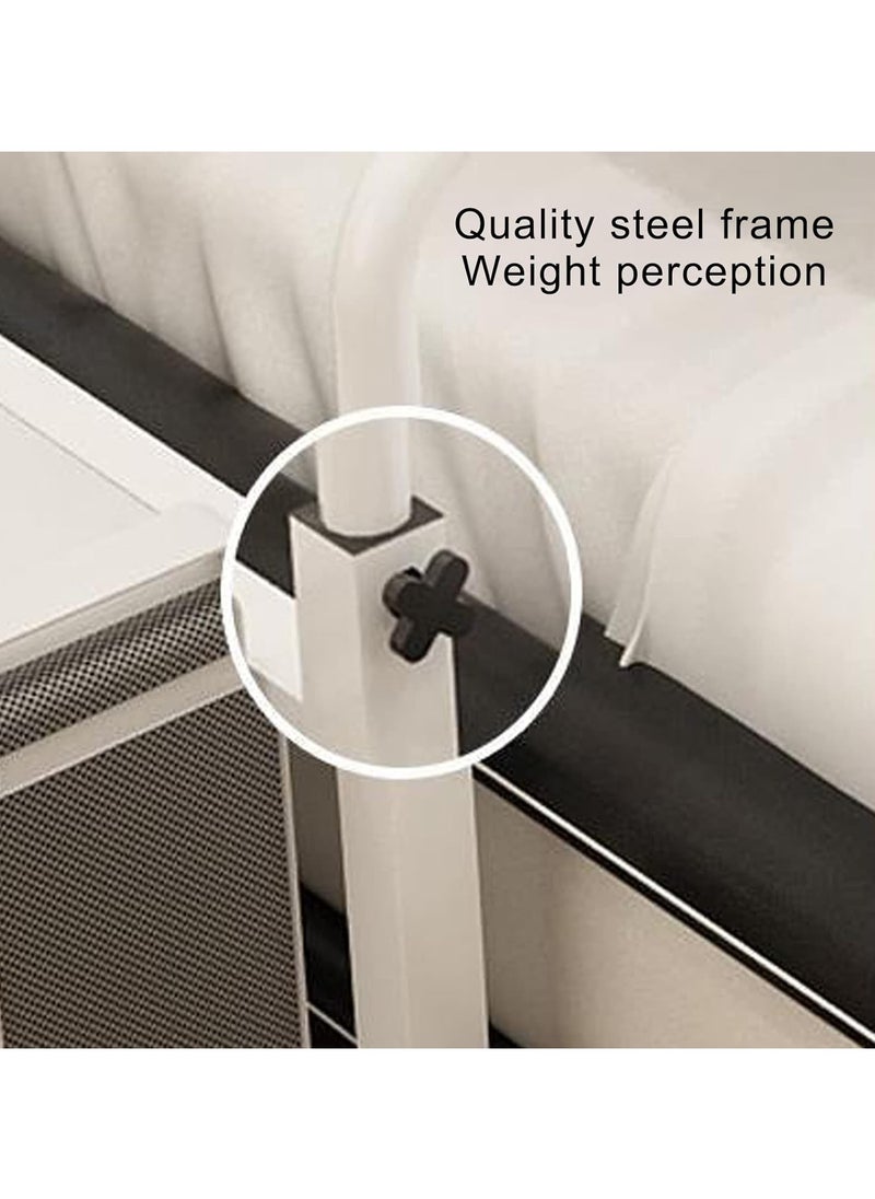 Generic - Overbed Desk Rolling Laptop Stand Over Bed Desk Mobile Overbed Table with Adjustable Length and Height, Crossbed Nursing Table Computer Table - Image 1