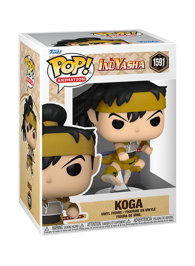 Funko Pop! Animation: Inuyasha Koga Vinyl Figure - Image 2