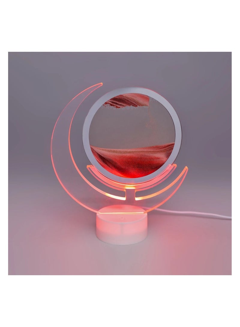 ضوء ليلي LED الرمال المتحركة مع 7 ألوان - Image 4