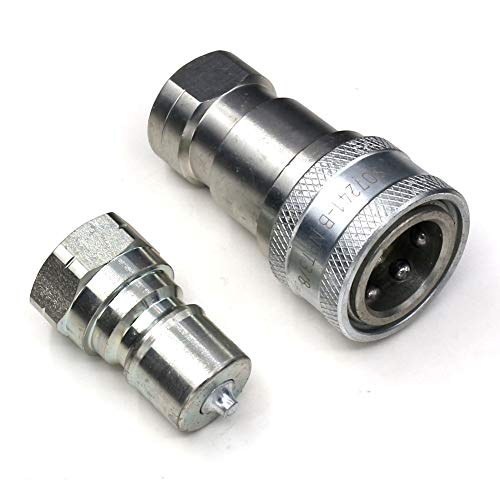 CEKER 3/8" NPT ISO 7241-B Hydraulic Coupler,CEKER Quick Connect and Disconnect Hydraulic Tractor Coupling - Image 1
