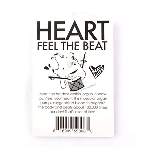 I Heart Guts Heart Keychain – I Got the Beat - Heart Surgery Recovery Gift, Cardiac Awareness, Love-Themed Present, Funny & Supportive Anatomy Keychain - Image 5