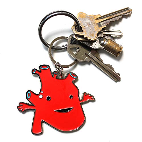 I Heart Guts Heart Keychain – I Got the Beat - Heart Surgery Recovery Gift, Cardiac Awareness, Love-Themed Present, Funny & Supportive Anatomy Keychain - Image 3