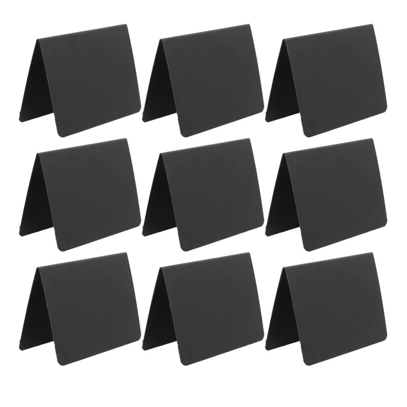 Mini Chalkboard Signs: V-Shaped PVC Material - Reusable Erasable Design Small Chalkboards for Wedding Party Event Buffet Classroom Office - Image 4