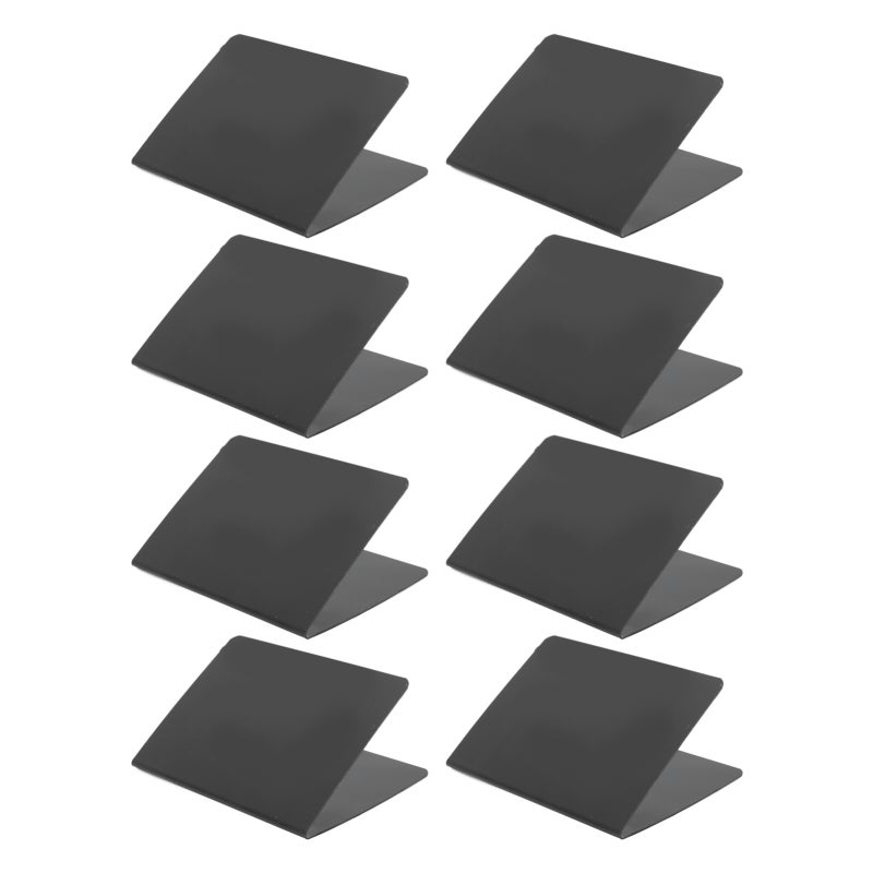 Mini Chalkboard Signs: V-Shaped PVC Material - Reusable Erasable Design Small Chalkboards for Wedding Party Event Buffet Classroom Office - Image 3
