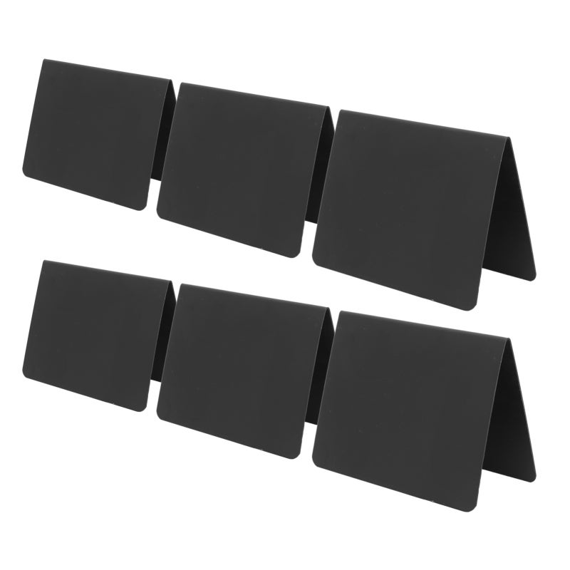 Mini Chalkboard Signs: V-Shaped PVC Material - Reusable Erasable Design Small Chalkboards for Wedding Party Event Buffet Classroom Office - Image 2