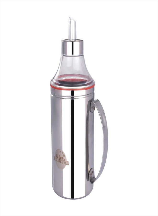 Va Sun Stainless Steel Oil Pourer/ Oil Dispenser with Handle (500 ml), Set of 1 - Image 2