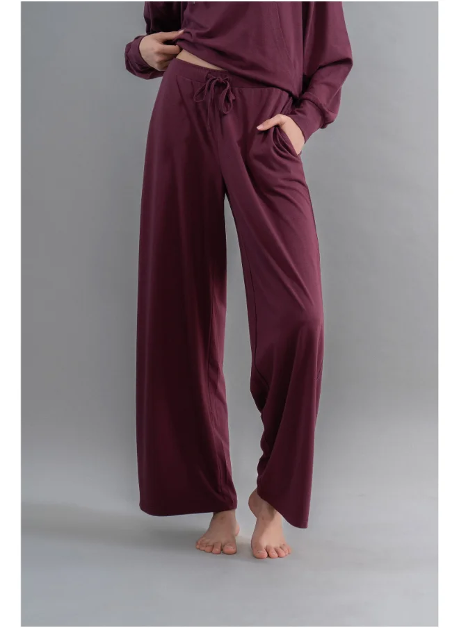 NeceSera Limited Edition Luxflo Travel Ruby Flared Pajamas