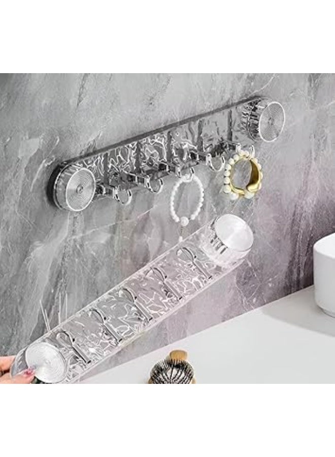 Seamless Storage—Clear Adhesive Hook for Holding Light Items, Suitable for Multiple Surfaces in Kitchen, Bath, or Office - Image 2