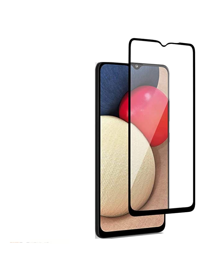 IAF Samsung Galaxy A02s / A02 / M02s Screen Protector Glass Full Glue Edge-to-Edge Screen Protector for Samsung Galaxy A02s / A02 / M02s Black
