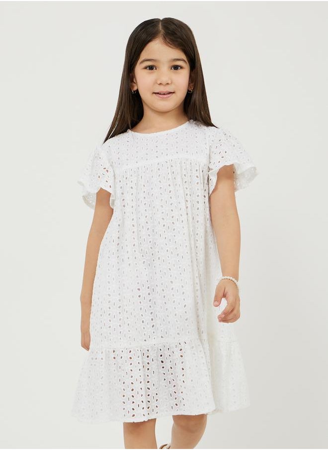 Styli Cotton Schiffli Dress  - Image 2