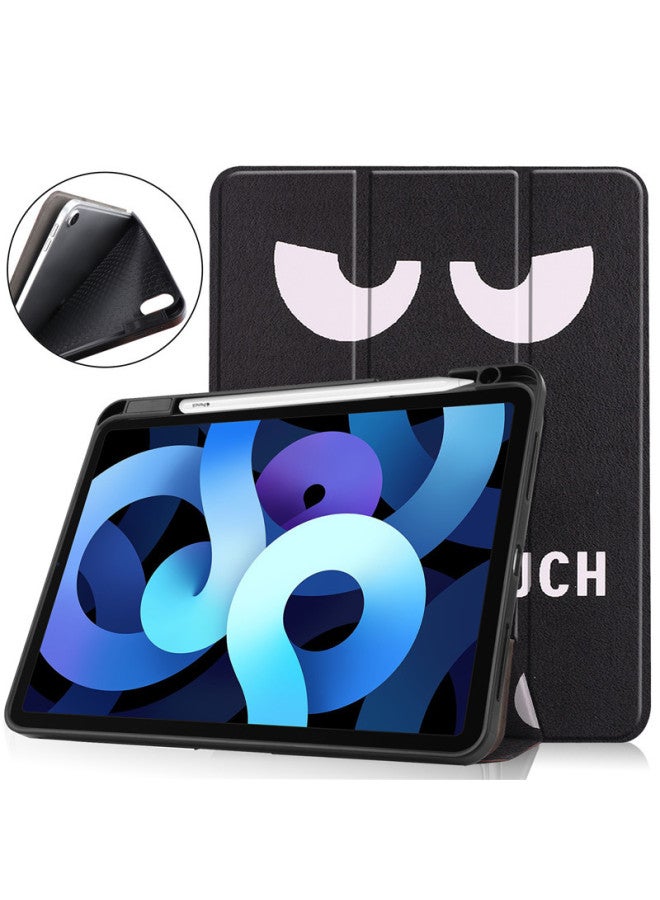Suitable For Apple 2022 Tri-fold Ipad Air5 Bracket 10.9 Pen Slot Silicone Tpu Back Case All-inclusive Drop-resistant Air4