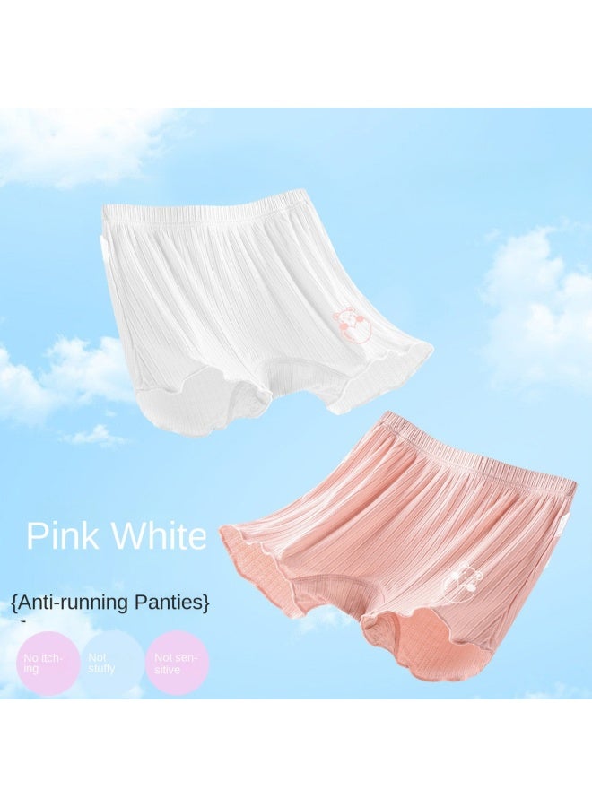 DEESHA Anti-peek Underwear】2-pack Girls' Panties Summer Thin Baby Shorts - Image 2