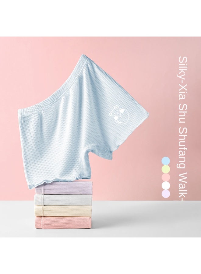 DEESHA Anti-peek Underwear】2-pack Girls' Panties Summer Thin Baby Shorts - Image 4