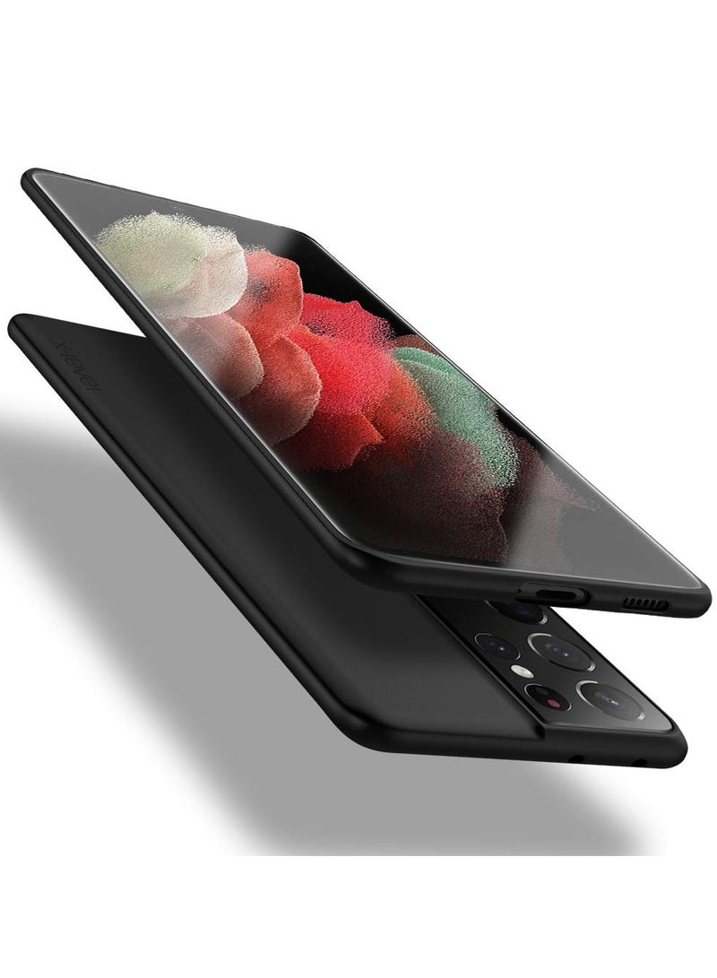 X-level Samsung Galaxy S21 Ultra Case Slim Fit Soft Tpu Super Ultra Thin Guardian Series S21 Ultra Phone Back Cover Light Protective Matte Finish Coating Case - Image 1
