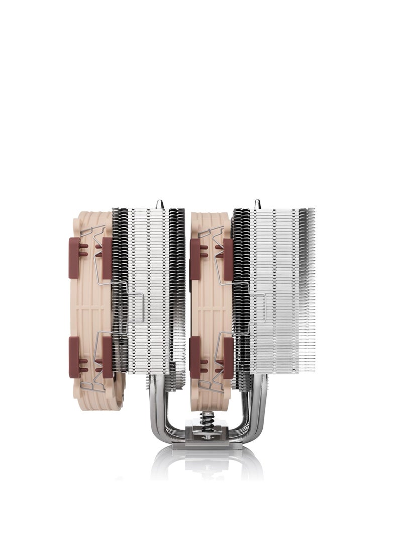 Noctua NH-D15 G2 HBC, Dual Tower CPU Cooler, Specialised High Base Convexity Version for Intel LGA1700 (Brown) - Image 3