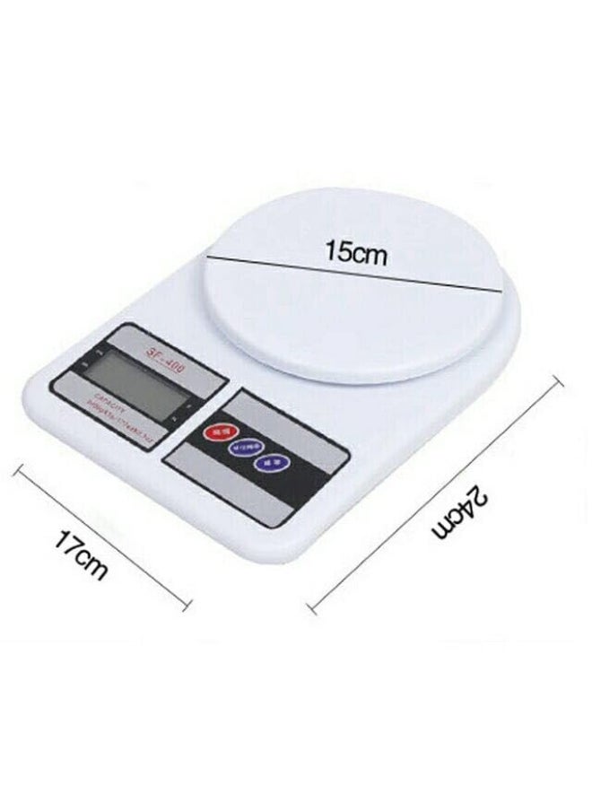 Generic - Precise digital kitchen scale - for perfect weighing of ingredients with high accuracy and practical design for professional cooking SH - Image 1