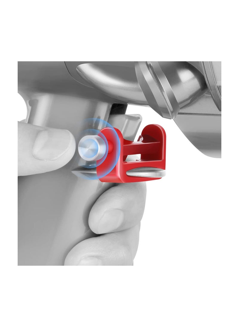 SYOSI قفل الزناد، مناسب لمكنسة دايسون V6 V7 V8 V10 V11 V15 ديتكت أبسولوت أنيمال موتورهد، ملحقات زر الطاقة، حرر إصبعك (غير مناسب للطرازات الكبيرة) - Image 1