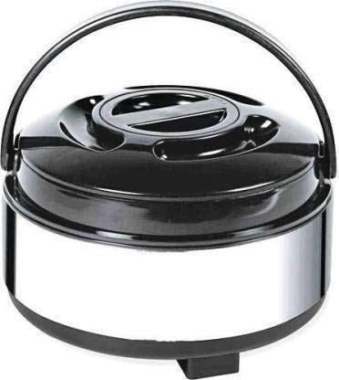 Dr. Equipment- Stainless Steel Casserole Hot Pot for hot Meal| chapati| Curry| roti (1500ML) - Image 2