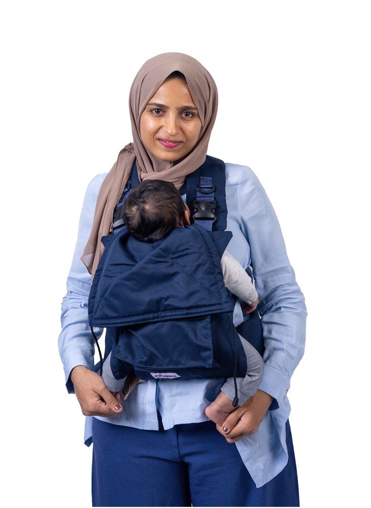Calmy - Calmy Click Baby Carrier - M-position - Navy Blue - Image 1