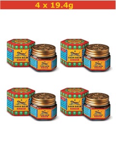 Tiger Balm Pack Of 4 Red Ointment | 4 x 19.4g  - Image 1