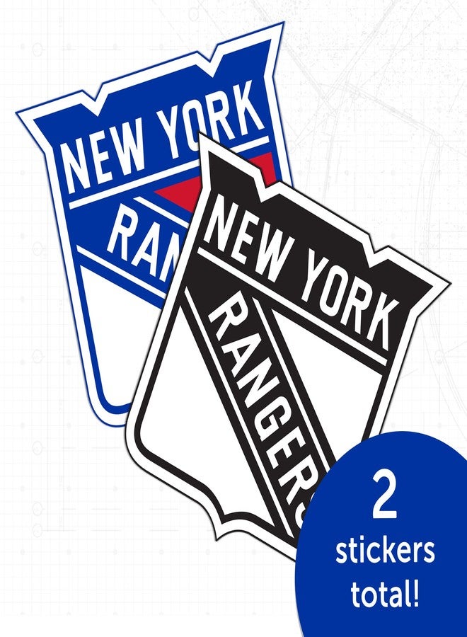 Desert Cactus New York Rangers NY Team NHL National Hockey League Sticker Vinyl Decal Laptop Water Bottle Car Scrapbook (4 inch Sticker) - Image 4