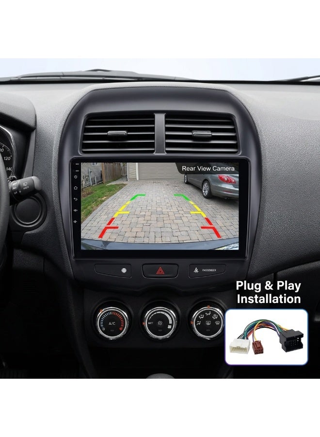 راديو سيارة أندرويد بلوتوث كامل الشاشة للسيارة مع نظام Carplay لسيارة ميتسوبيشي ASX 2013-2018 مشغل وسائط متعدد نظام الملاحة GPS - Image 4