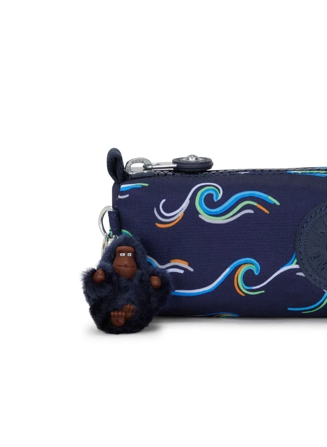 kipling Freedom Fun Ocean Print Medium Pencase