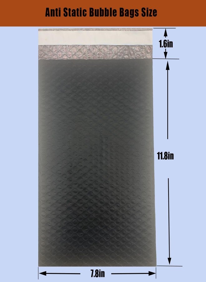 Seadasyoon Anti Static Bubble Bags,10pcs 8x12in Anti-static Reusable Electronic Component bags,with Anti-static Sticker Double Wall Bubble Bags for Packaging or Moving - Image 2
