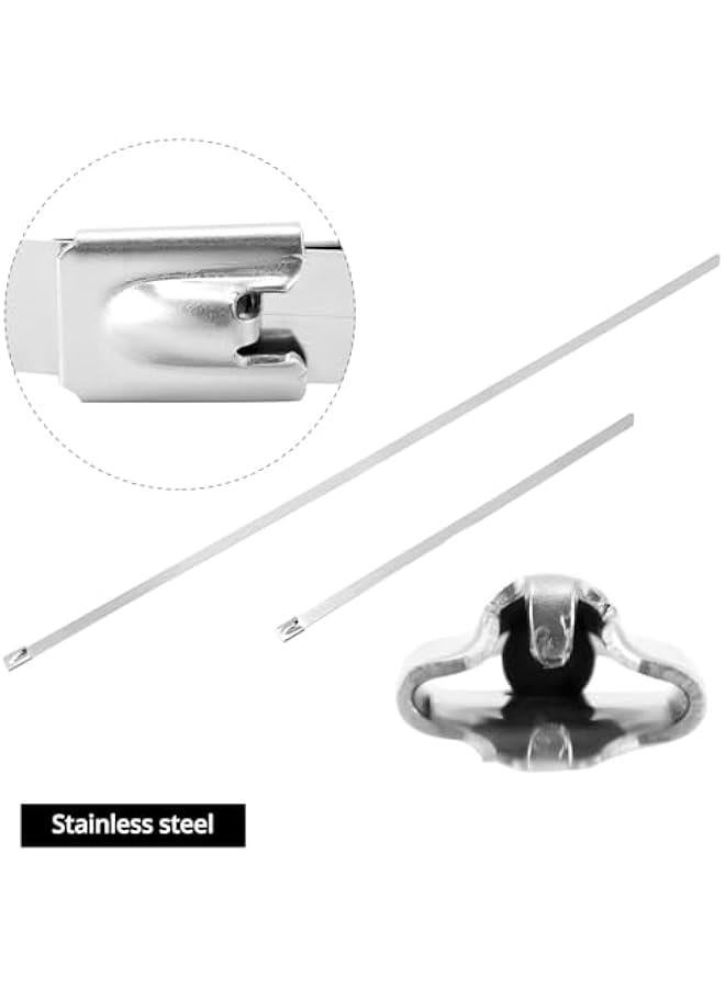 Arabest Auto Joint Banding Boot Axle Clamp Pliers with 20PCS Stainless Steel CV Joint Boot Band Clamps, Auto/ATV CV Axle Clamp Tool Kit Includes 10 Small and 10 Large Clamps  - Image 4