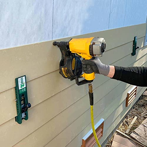 PacTool Gecko Gauge LP Siding Tool, The Original Home Siding Installation Kit - For Use with 3/18 Inch LP Engineered Wood Siding, Includes 2 Gecko Gauge Clamps for One Person Installation - Image 5