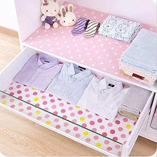 ZIPOURU Atharv Enterprise Multipurpose Antibacterial Plastic Printed Cabinet Household Wardrobe Moisture Drawer Pad, Waterproof Non-Slip Base Paper, Kitchen Cupboard Liners Foam Roll Kitchen Mat 30x300cm - Image 3