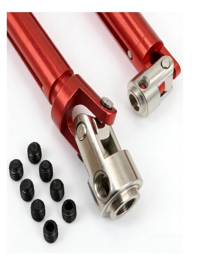 AFDHGS 2Pcs Aluminum Driveshafts for Redcat Gen7 Drive Shafts Axles Redcat Everest 10 Redcat Gen7 Pro Sport Upgrades Parts 13819 Red - Image 5
