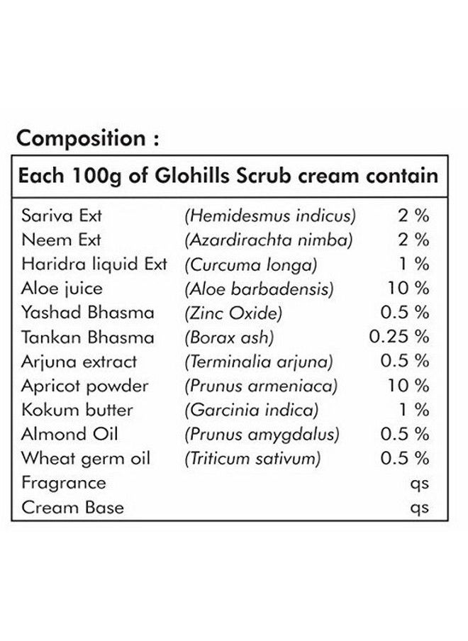 HERBAL HILLS Glohills Scrub Cream 50G (Single Pack)  - Image 4