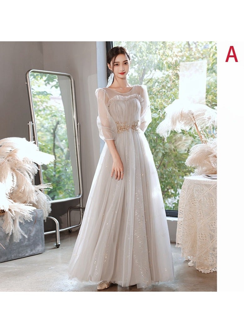 KUYING New Fashionable and Elegant Bridesmaid Dress - Image 1