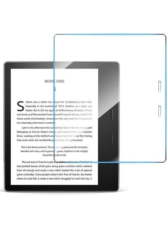 Generic - Screen Protector for All-New Kindle Oasis 10th GEN 2019 Released 7 Inch, 1 Pack HD Clear 9H Hardness Anti-Scratch Tempered Glass Film High Touch Sensitivity Bubble Free Screen Protector - Image 1