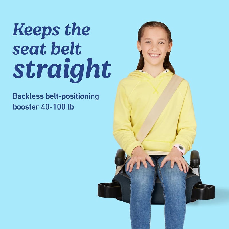 Graco TurboBooster 2.0 Backless Booster Car Seat, Denton - Image 4
