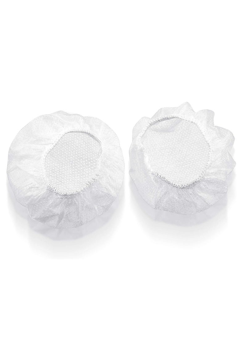 SYOSI Headphone Ear Covers 100 Pieces Disposable Earphone Overs Sanitary Non Woven Stretch Earpad Covers Earcup Covers Fit for Most on Ear Headphones - Image 5