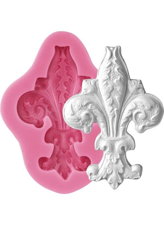 FUNSHOWCASE Vintage Curlicue Lace Silicone Mold For Cake Border Cupcake Topper Decoration Sugar Paste Chocolate Fondant Resin Candle Accent Polymer Clay Projects  - Image 3